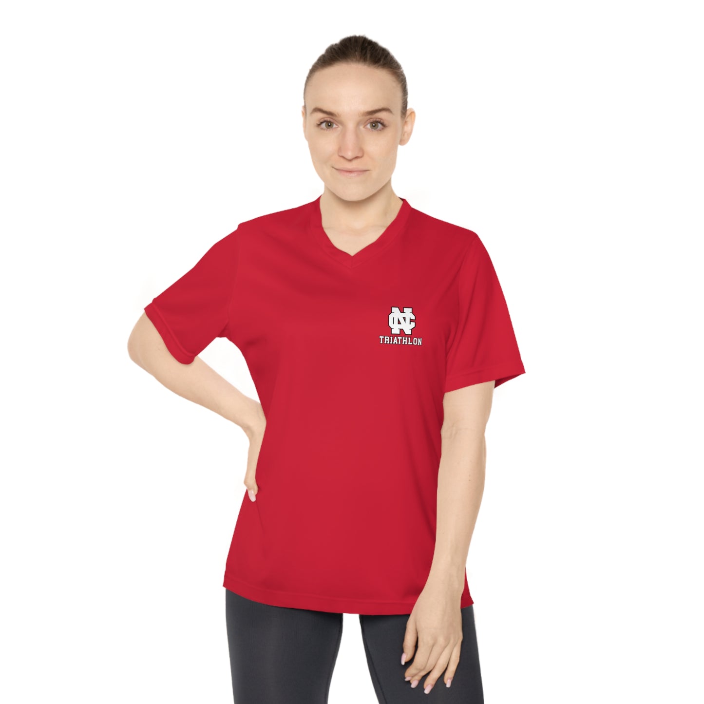 NCC TRI 25 - Women's Performance V-Neck T-Shirt