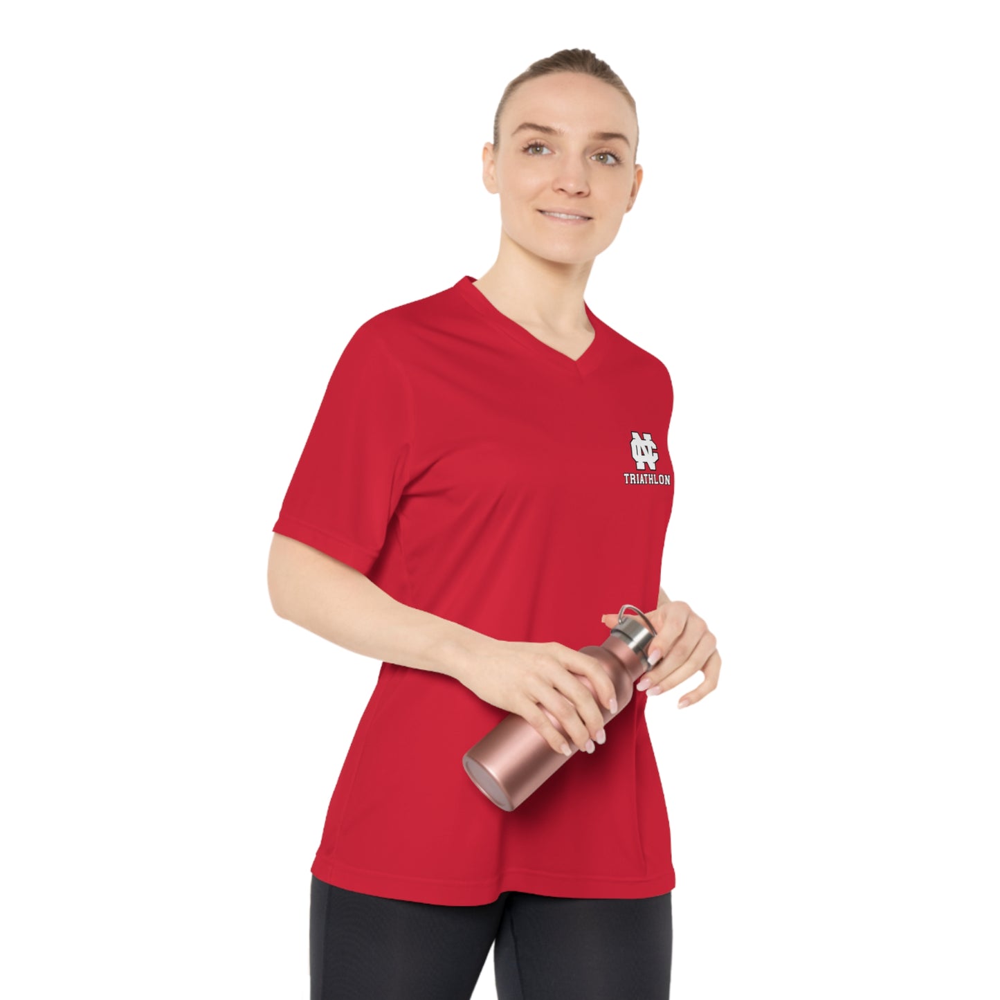 NCC TRI 25 - Women's Performance V-Neck T-Shirt