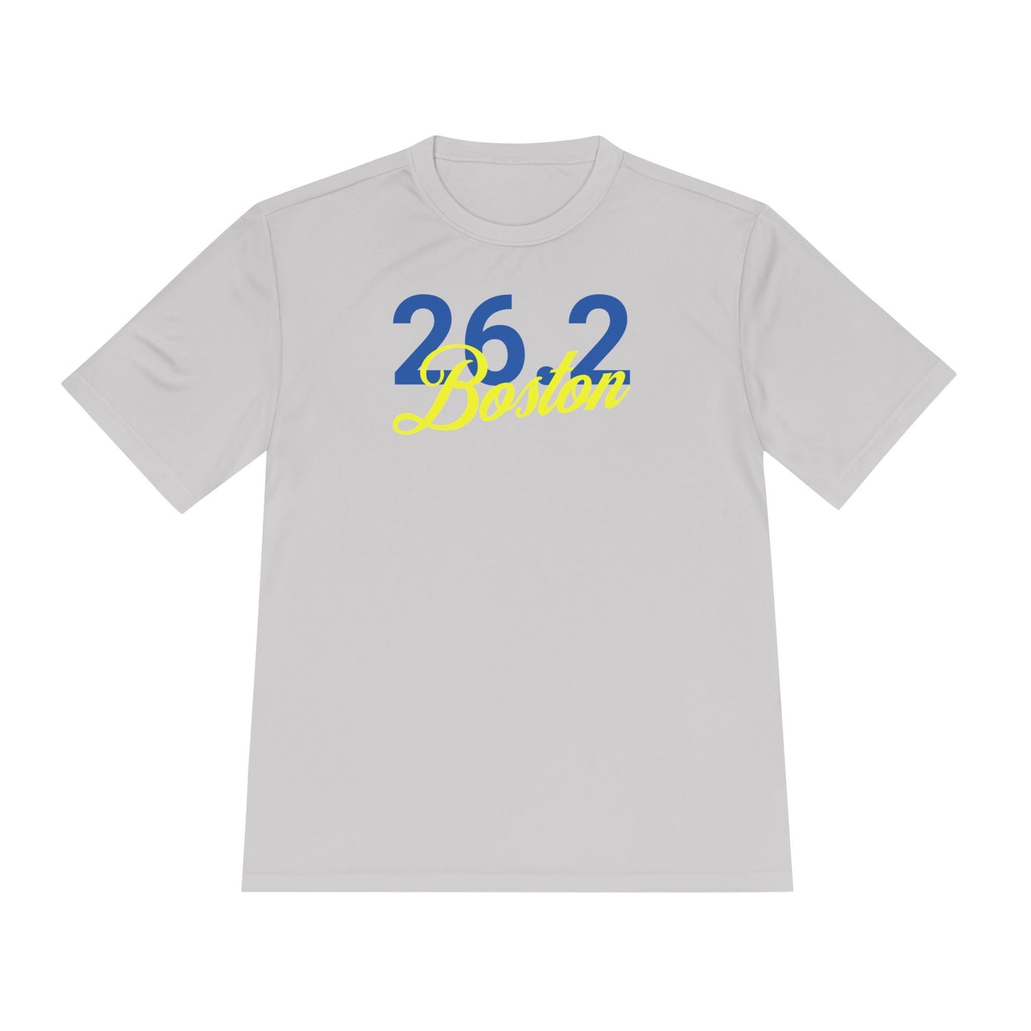 26.2 Boston Script - Unisex Moisture Wicking Tee - Forward Gear Athletics