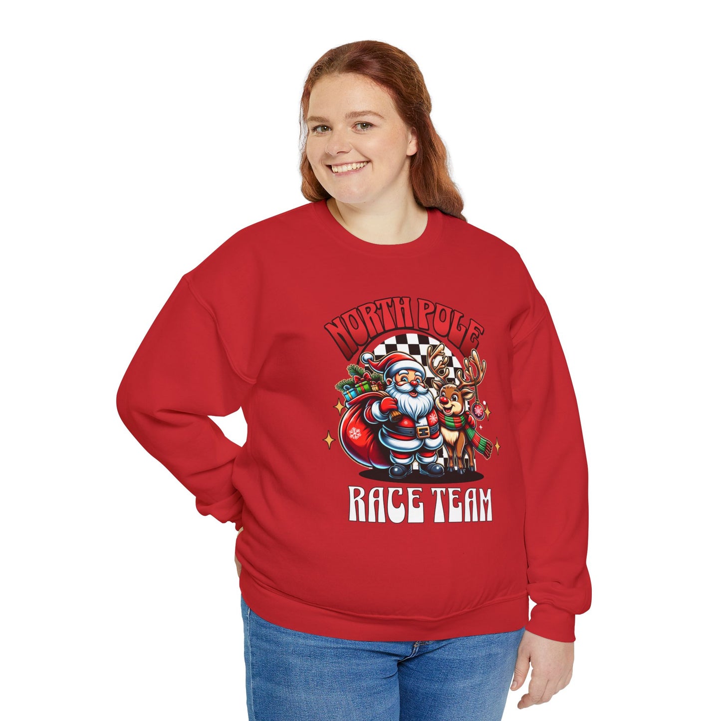 North Pole Race Team - Unisex Crewneck Sweatshirt