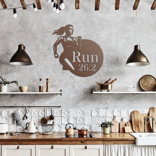 Run_262_Female_Runner_Metal_Wall_Art_Copper_Rustic_Kitchen_Mockup.png