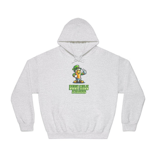 Beer Mile In Training - Unisex DryBlend Hooded Sweatshirt - Forward Gear Athletics