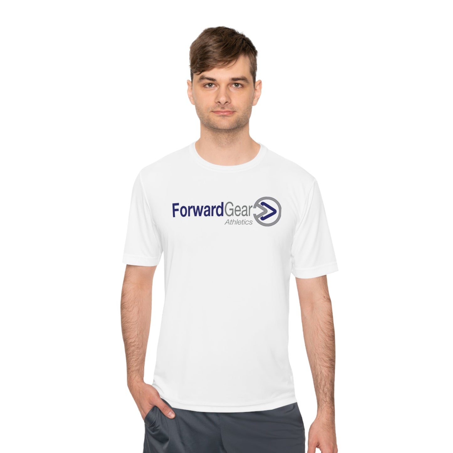 Forward Gear Atheltics Logo - Unisex Moisture Wicking Tee - Forward Gear Athletics