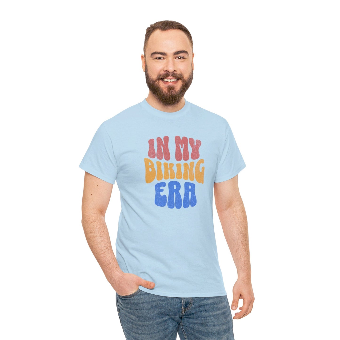In My Biking Era - Unisex Heavy Cotton Tee - Forward Gear Athletics
