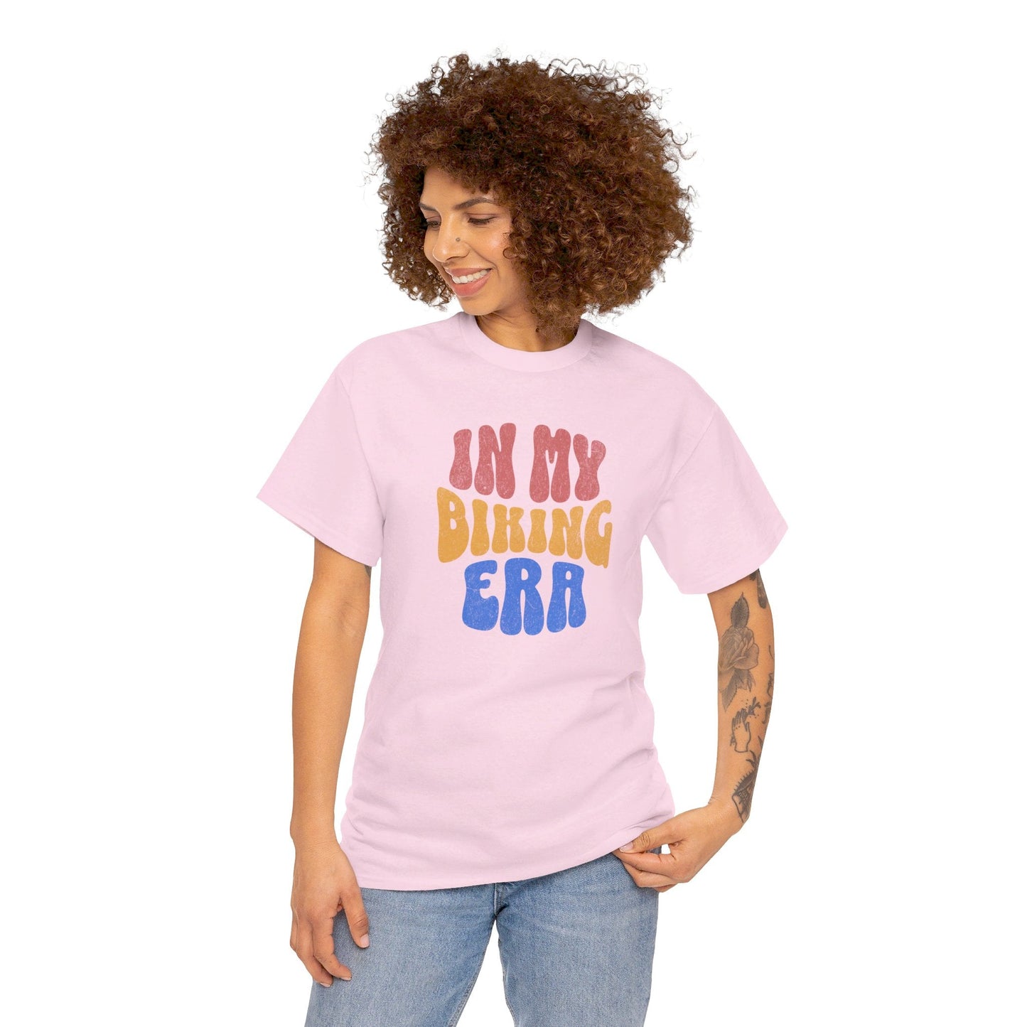 In My Biking Era - Unisex Heavy Cotton Tee - Forward Gear Athletics