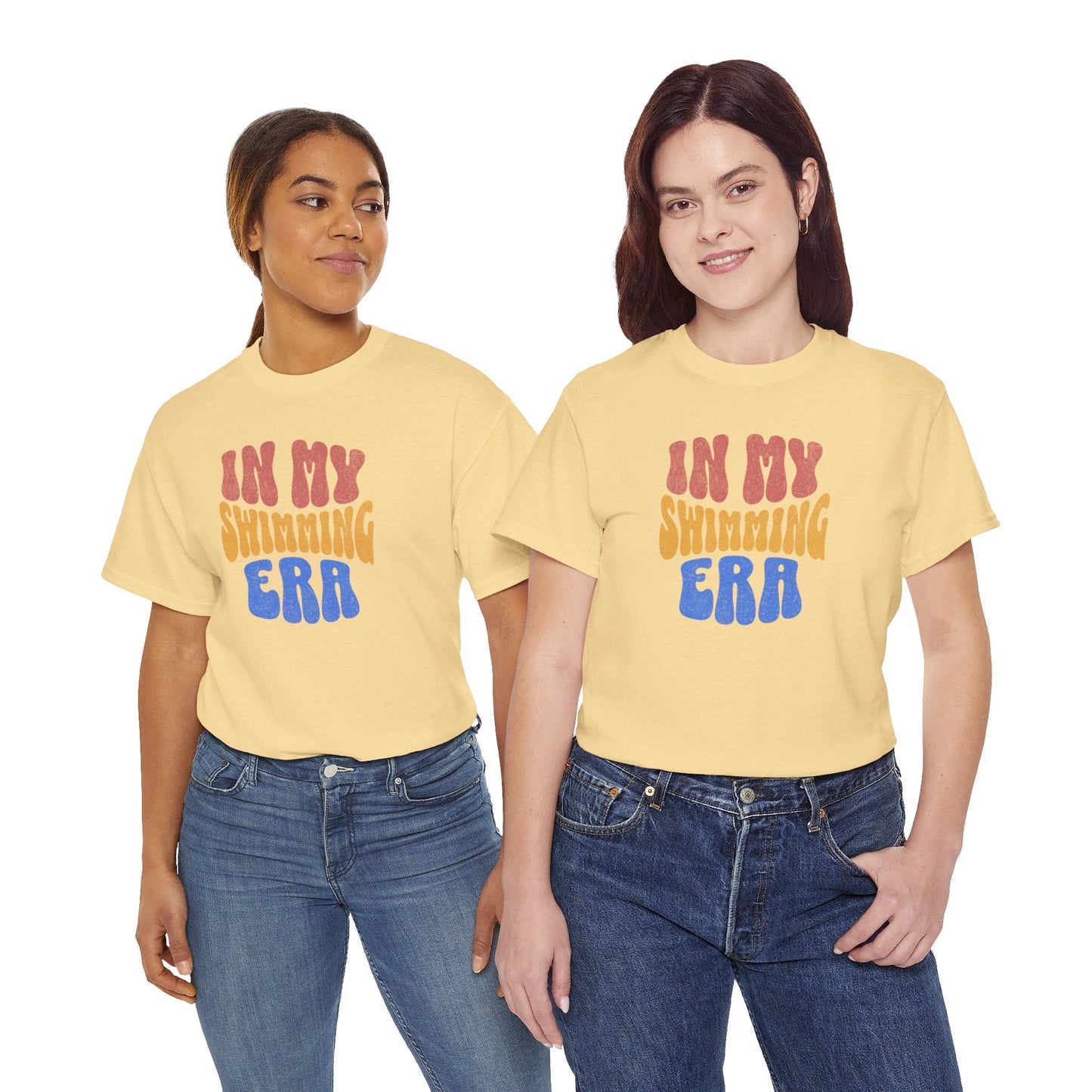 In My Swimming Era - Unisex Heavy Cotton Tee - Forward Gear Athletics