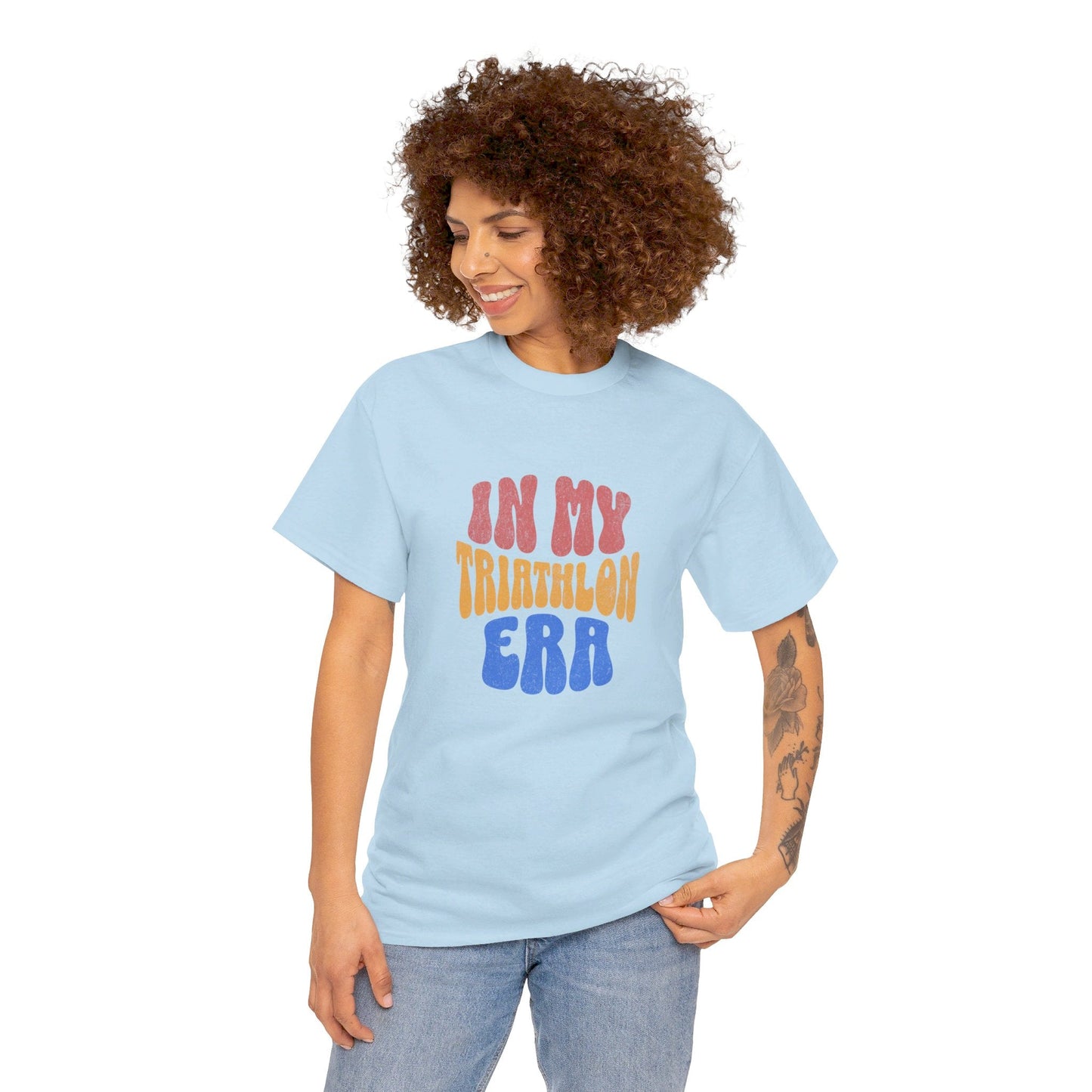 In My Triathlon Era - Unisex Heavy Cotton Tee - Forward Gear Athletics