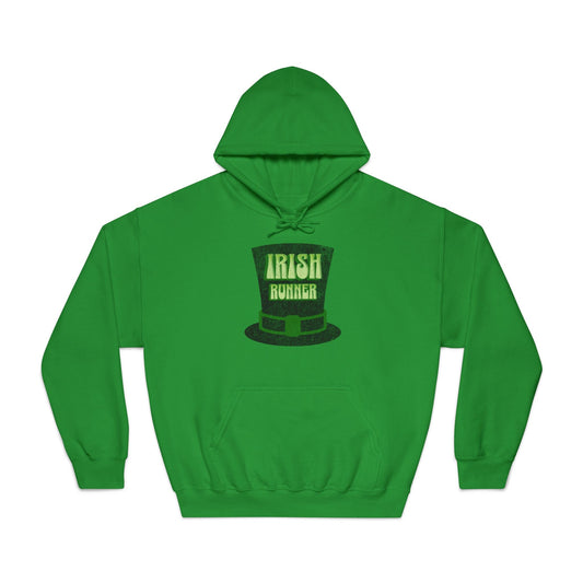 Irish Runner - Unisex DryBlend Hooded Sweatshirt - Forward Gear Athletics