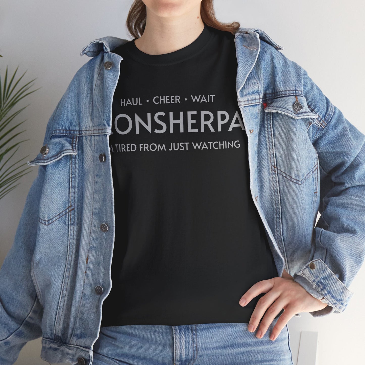 Iron Sherpa - Hual, Cheer, and Wait (Grey print) - Unisex - Forward Gear Athletics