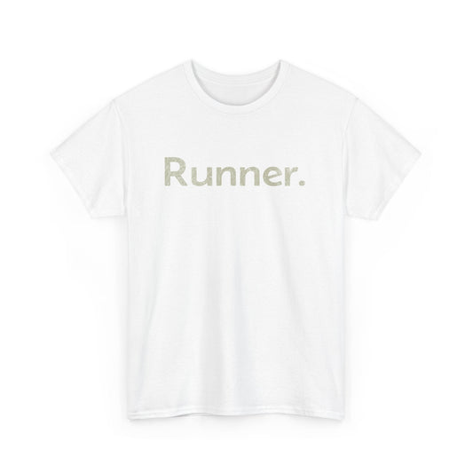Just a Runner - Unisex Heavy Cotton Tee - Forward Gear Athletics