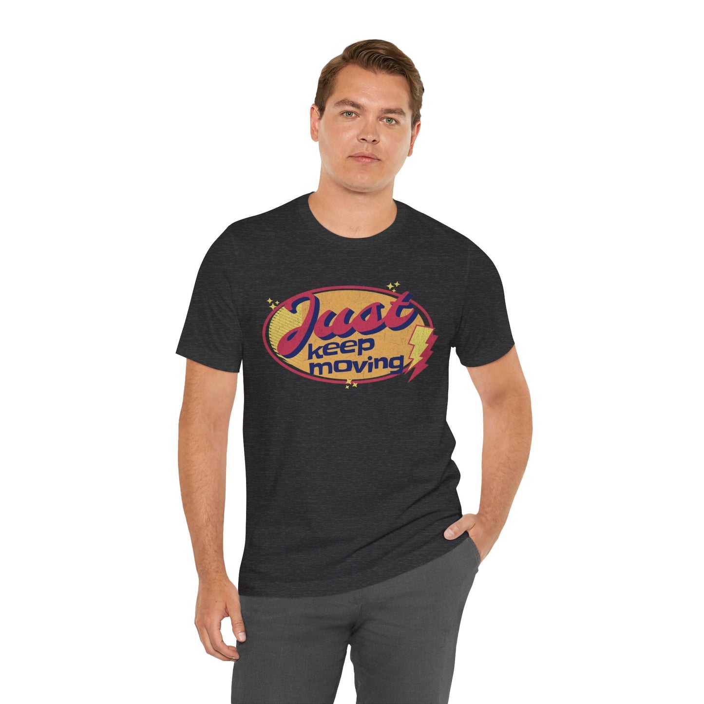 Just Keep Moving - Retro Flash - Unisex - Forward Gear Athletics