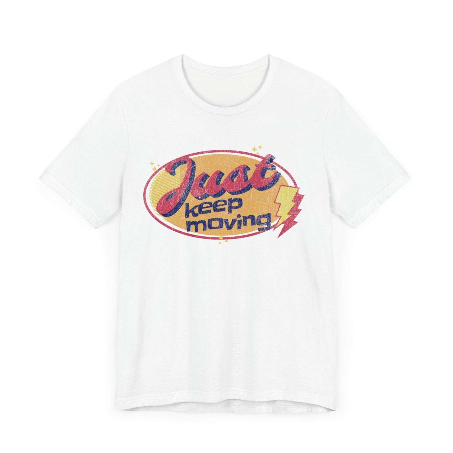 Just Keep Moving - Retro Flash - Unisex - Forward Gear Athletics