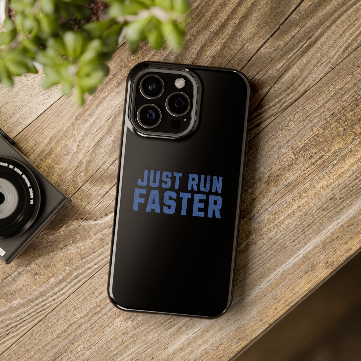 Just Run Faster - Magnetic Tough iPhone Case - Forward Gear Athletics