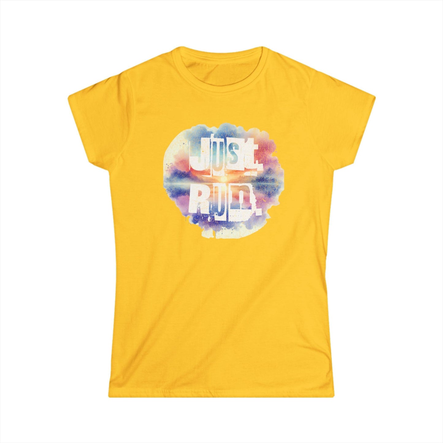 Just Run - Women's Softstyle Tee - Forward Gear Athletics