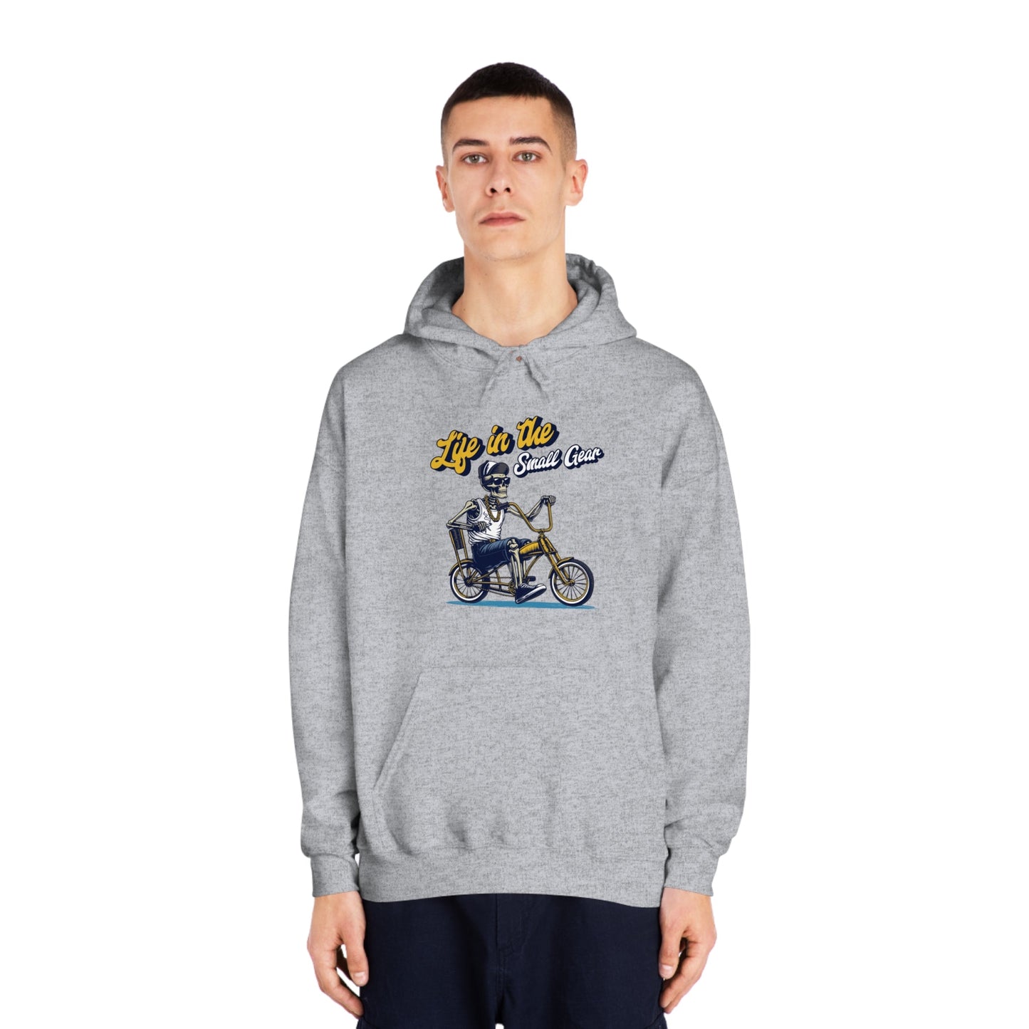 Life in the Small Gear Skeleton Hoodie - Cycling - Unisex - Forward Gear Athletics