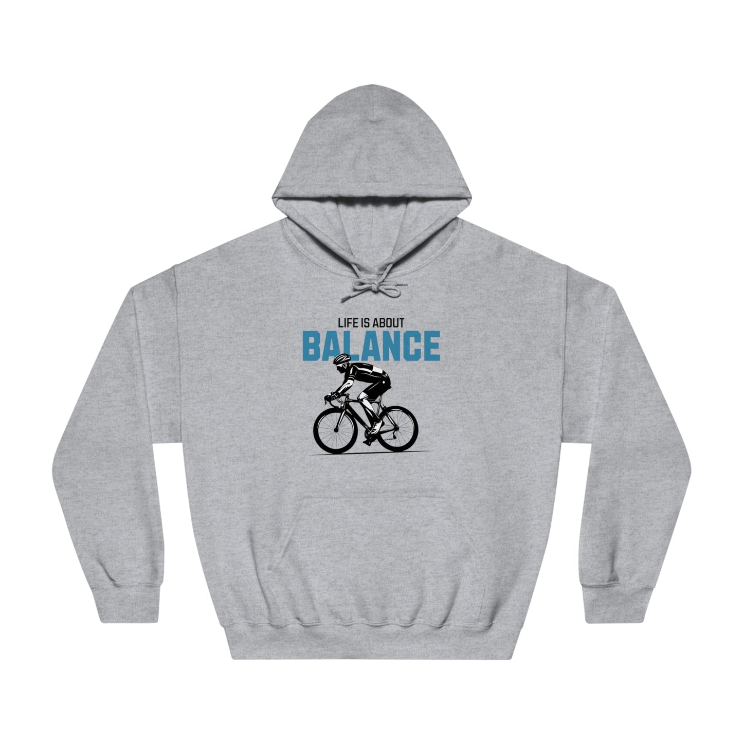 Life is About Balance Hoodie - Cycling - Unisex - Forward Gear Athletics