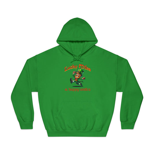 Lucky Miles and Happy Smiles - Unisex DryBlend Hooded Sweatshirt - Forward Gear Athletics