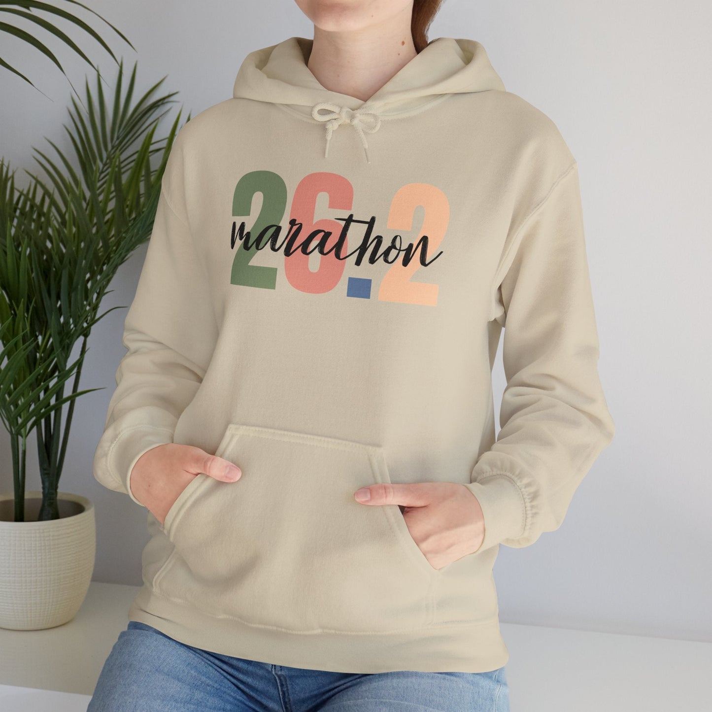 Marathon 26.2 - Unisex Heavy Blend Hooded Sweatshirt - Forward Gear Athletics