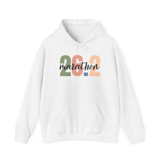 Marathon 26.2 - Unisex Heavy Blend Hooded Sweatshirt - Forward Gear Athletics