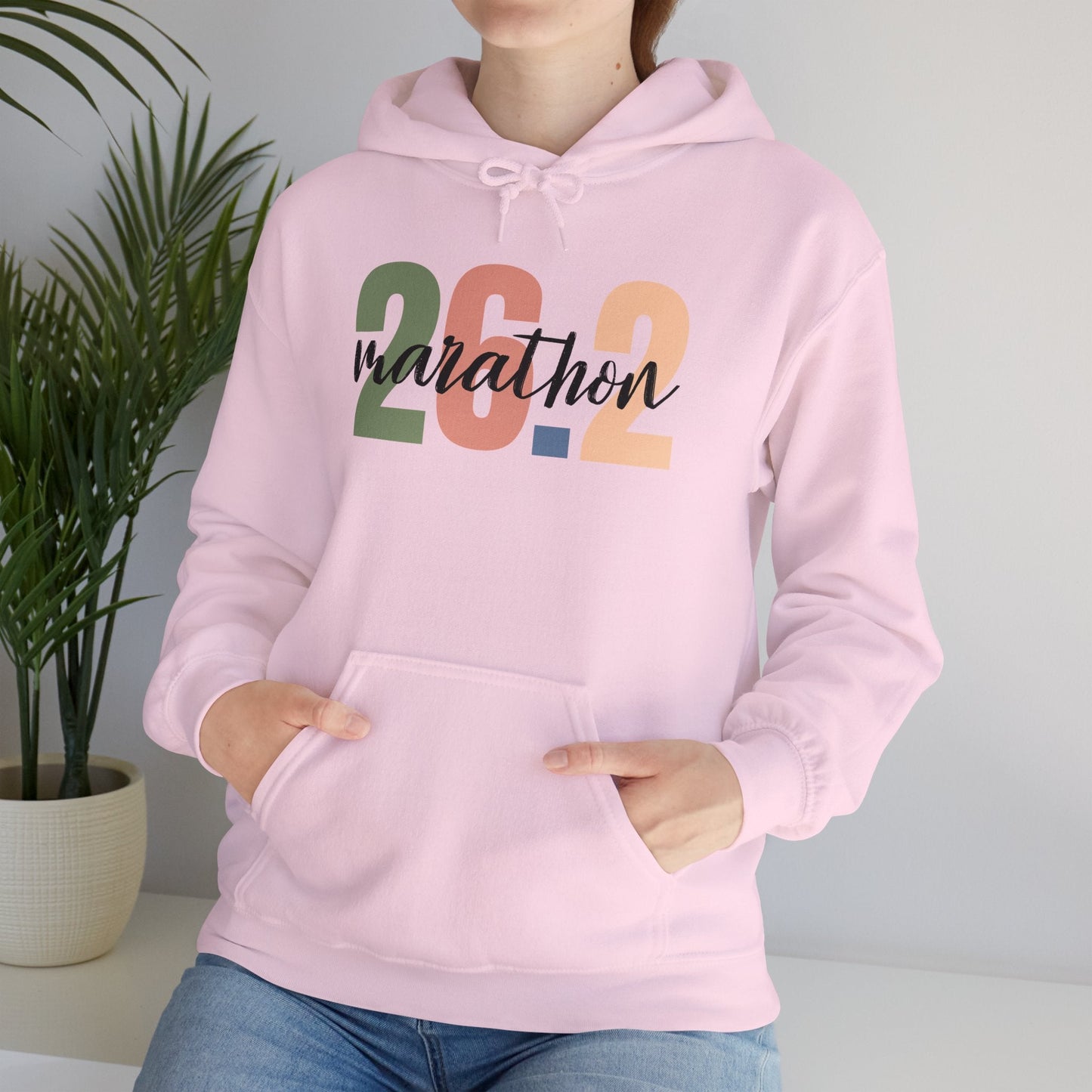 Marathon 26.2 - Unisex Heavy Blend Hooded Sweatshirt - Forward Gear Athletics