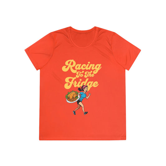 Racing to the Fridge - Women's - Ladies Competitor Tee - Forward Gear Athletics
