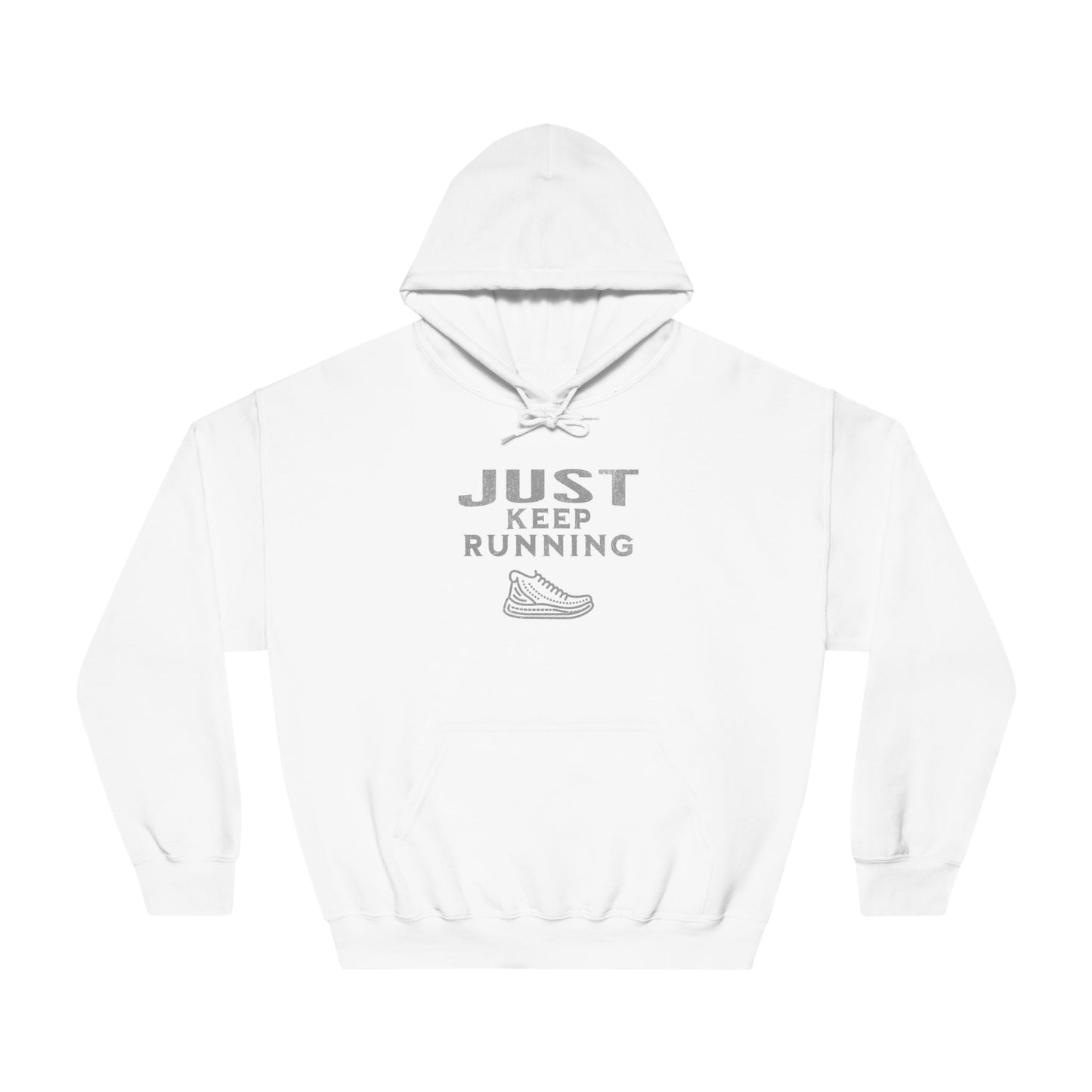 Running - Just Keep Moving (Grey print) Hoodie - Unisex - Forward Gear Athletics