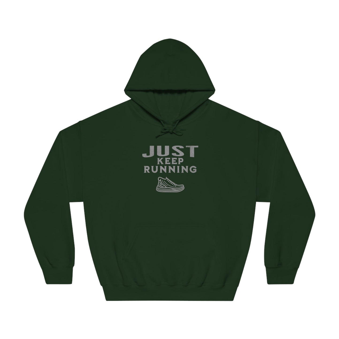 Running - Just Keep Moving (Grey print) Hoodie - Unisex - Forward Gear Athletics