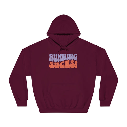 Running Sucks - Wornout Retro Hoodie - Unisex - Forward Gear Athletics