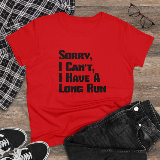 Sorry, I can't, I have a Long Run (Black) - Forward Gear Athletics