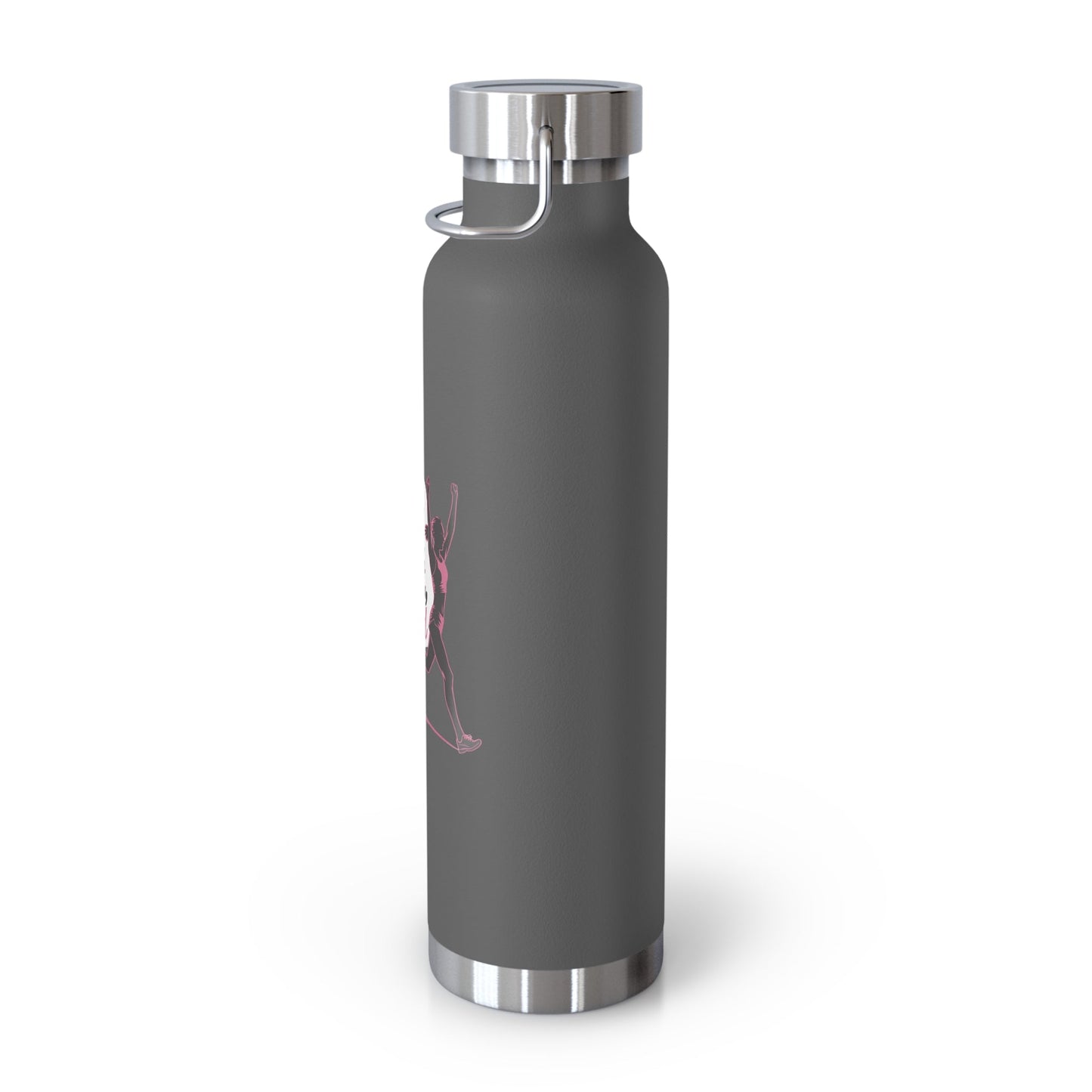 They Told Her She Couldn't So She Did - Copper Vacuum Insulated Bottle, 22oz - Forward Gear Athletics