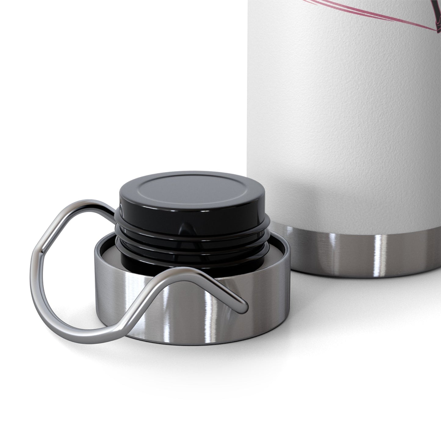 They Told Her She Couldn't So She Did - Copper Vacuum Insulated Bottle, 22oz - Forward Gear Athletics