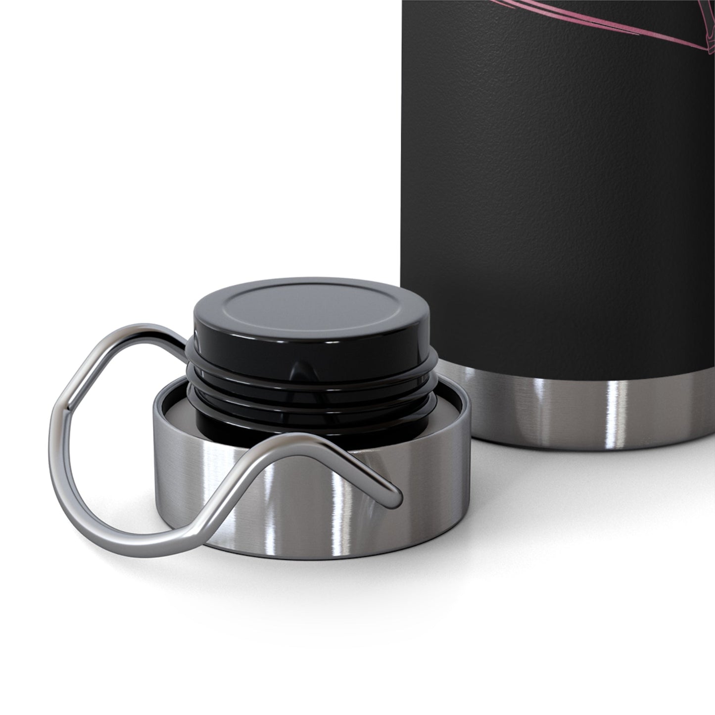 They Told Her She Couldn't So She Did - Copper Vacuum Insulated Bottle, 22oz - Forward Gear Athletics