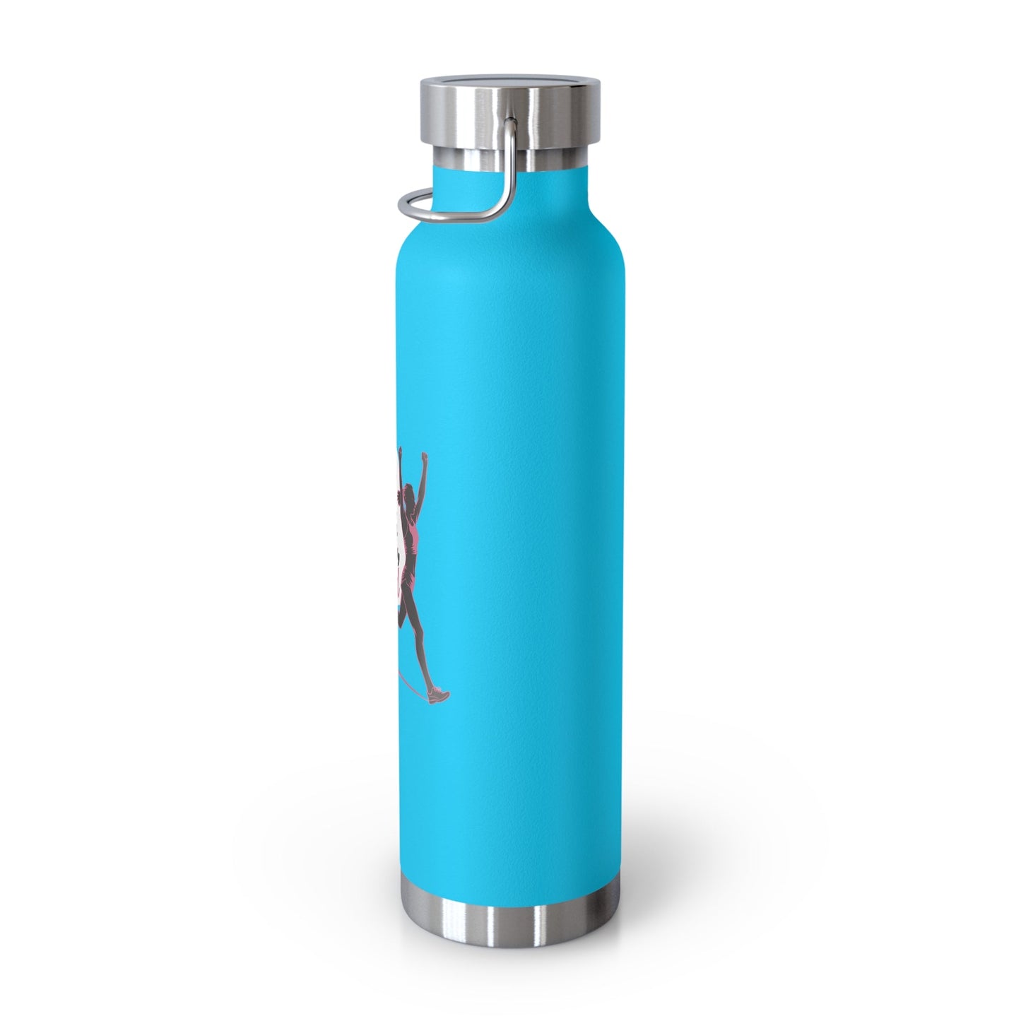 They Told Her She Couldn't So She Did - Copper Vacuum Insulated Bottle, 22oz - Forward Gear Athletics