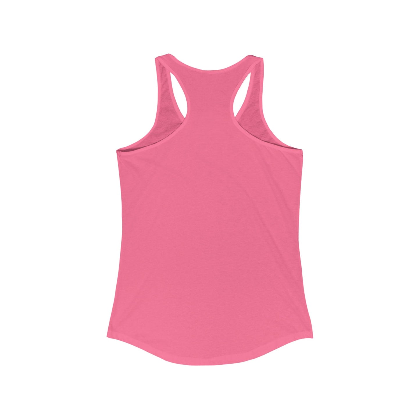 They Told Her She Couldn't, So She Did Script - Women's Ideal Racerback Tank - Forward Gear Athletics
