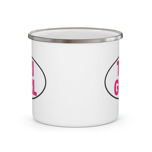Tri Girl - Enamel Camping Mug - Forward Gear Athletics