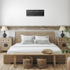 Custom Name - RUNNER Medal Hanger - Die-Cut Metal Sign