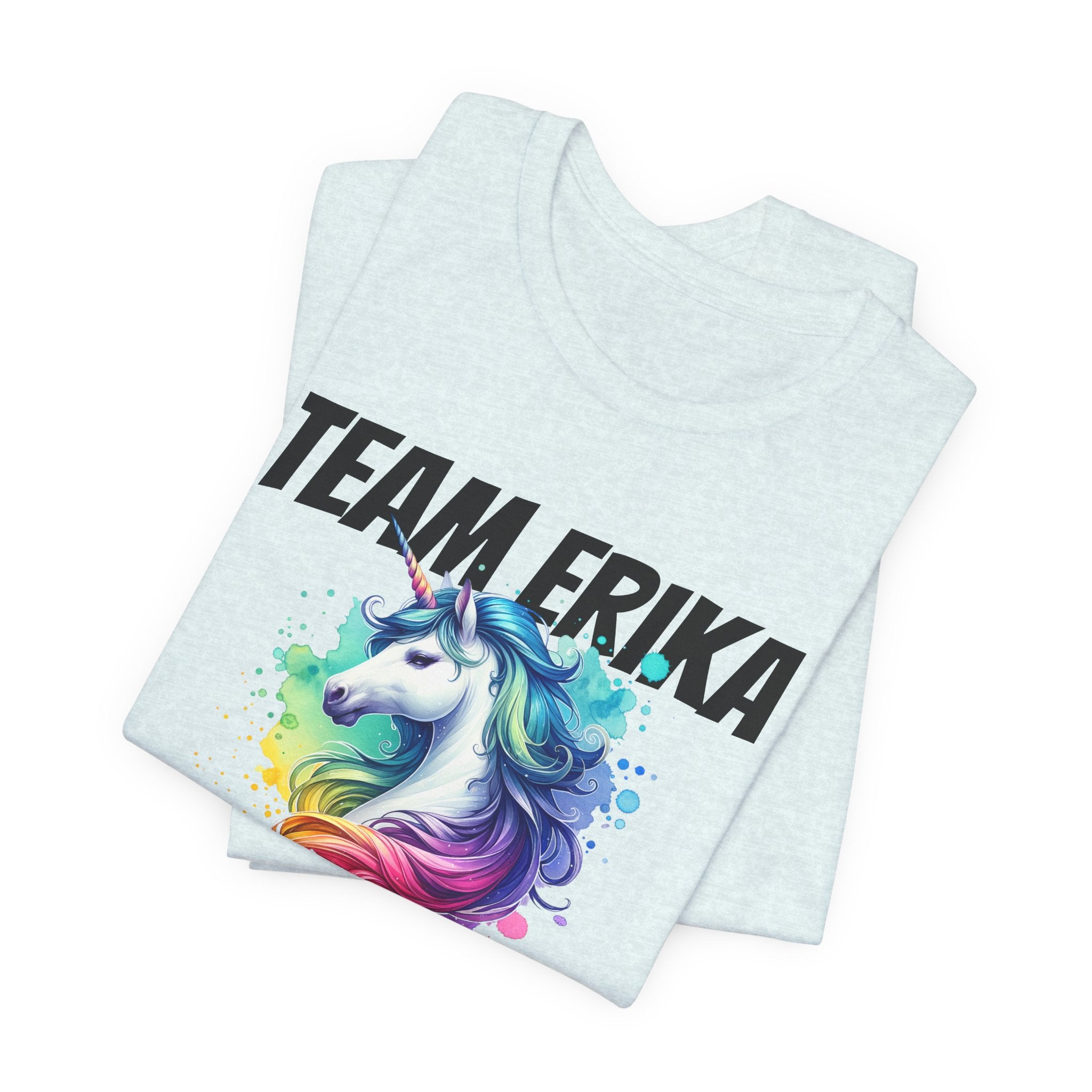 Customized Boston Race Support Crew T-Shirt - Rainbow Unicorn