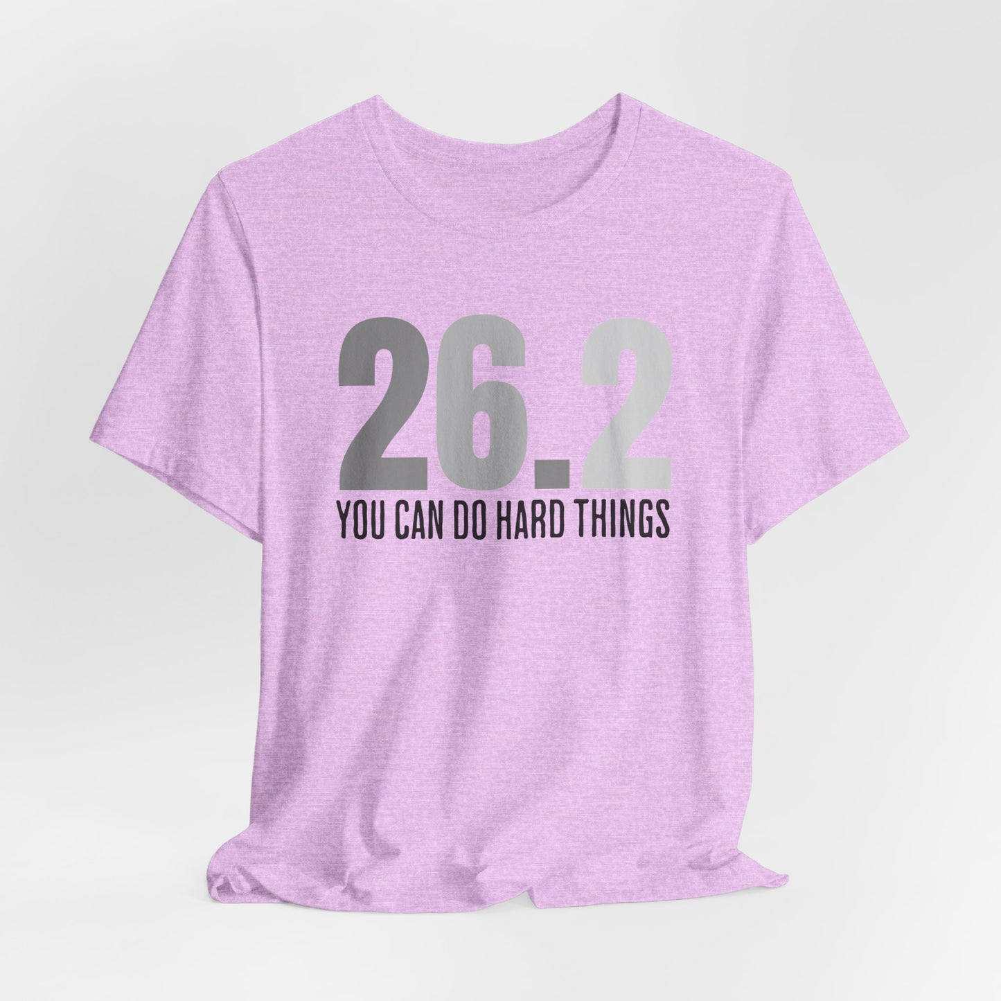26.2 Marathon Finisher Tee - You Can Do Hard Things (monotone) - Unisex Tee