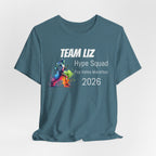 Customized Race Support Crew T-Shirt - Hype Squad - Color Splash Woman Runner
