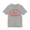 13.1 Marathon Distance Oval (Red w/Just Keep Moving) - Run T-Shirt - Forward Gear Athletics