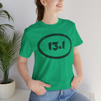 13.1 Marathon Distance Oval - Run T-Shirt - Forward Gear Athletics