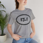 13.1 Marathon Distance Oval - Run T-Shirt - Forward Gear Athletics