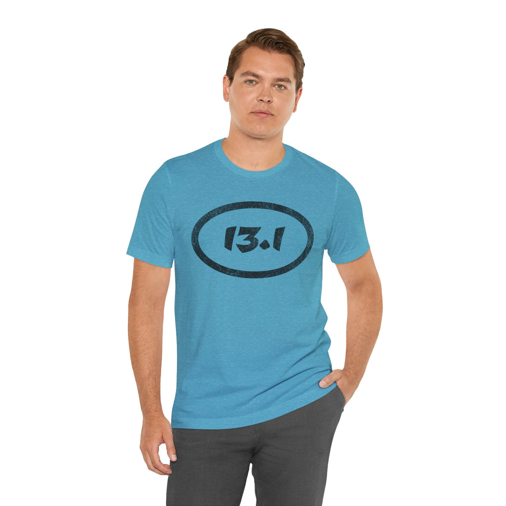 13.1 Marathon Distance Oval - Run T-Shirt - Forward Gear Athletics