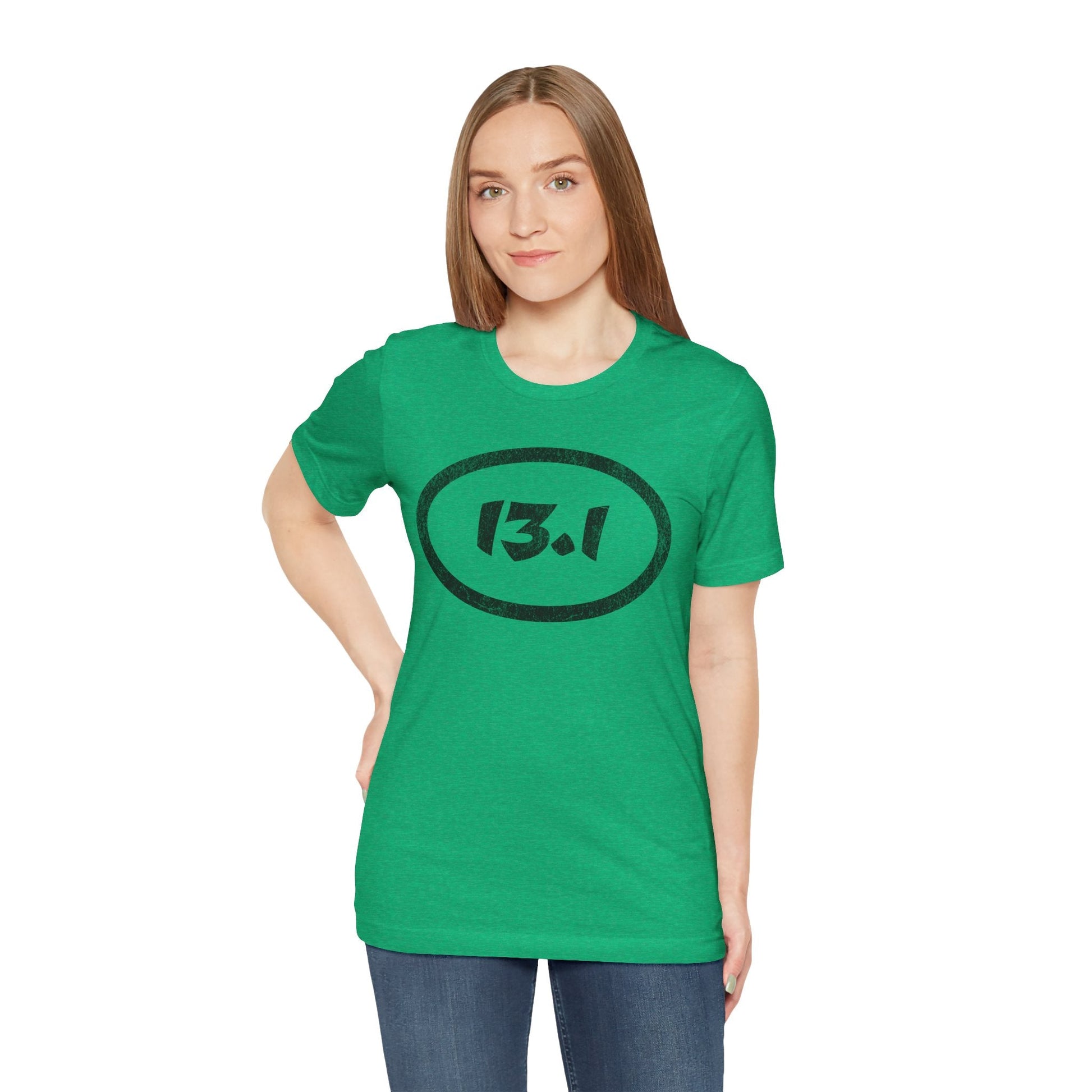 13.1 Marathon Distance Oval - Run T-Shirt - Forward Gear Athletics