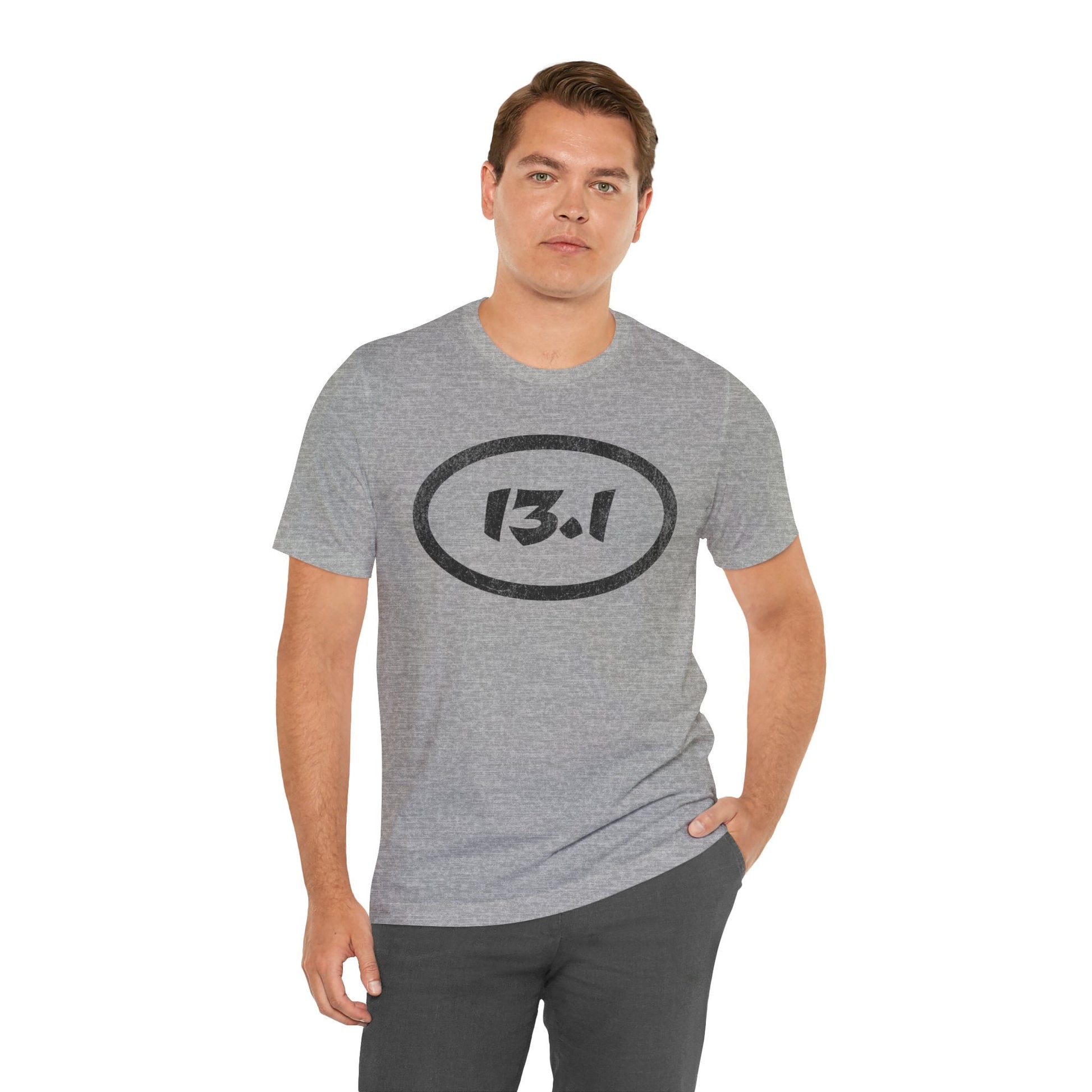 13.1 Marathon Distance Oval - Run T-Shirt - Forward Gear Athletics