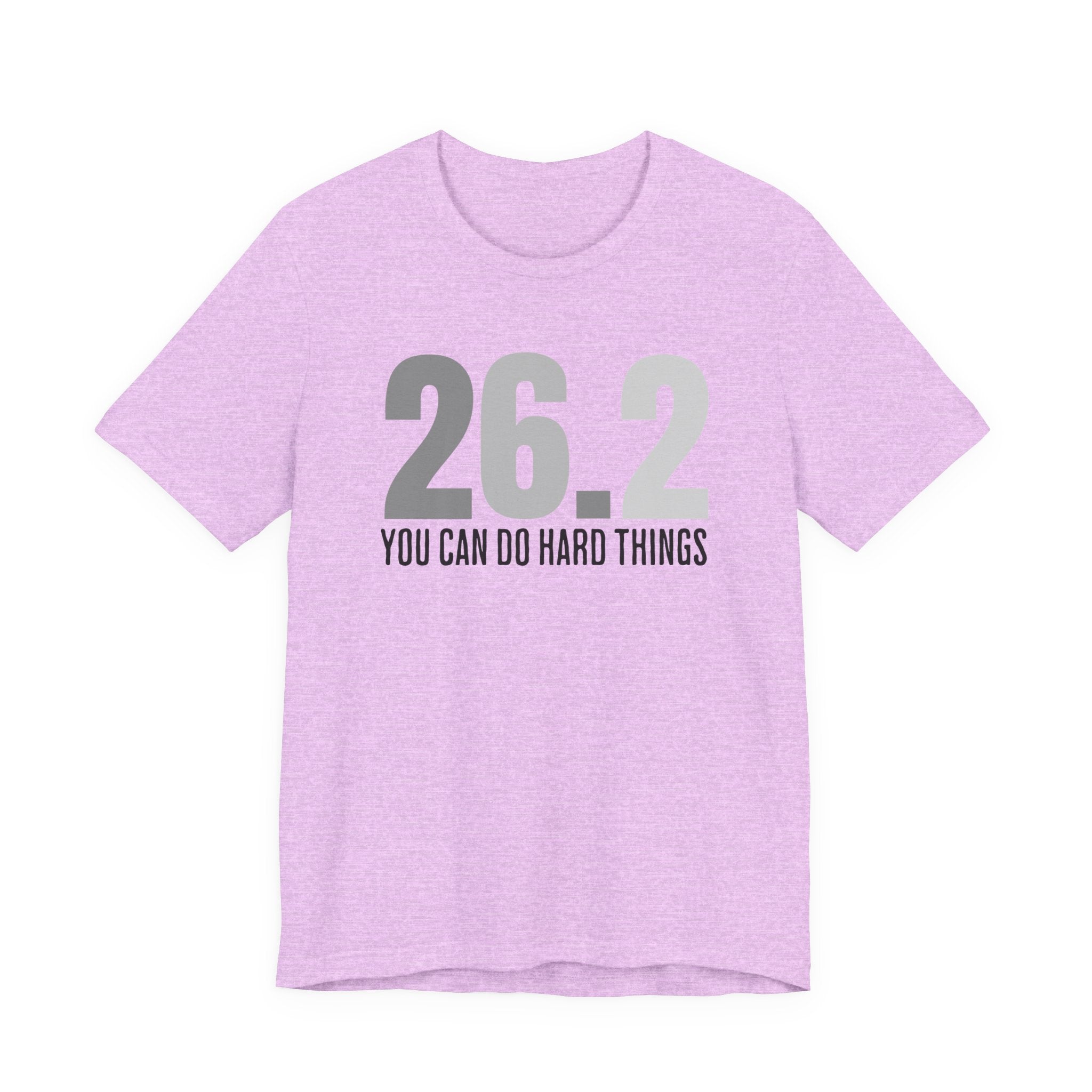 26.2 Marathon Finisher Tee - You Can Do Hard Things (monotone) - Unisex Tee