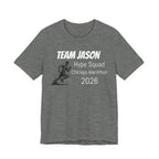 Customized Race Support Crew T-Shirt - Hype Squad - Man Silhouette Runner