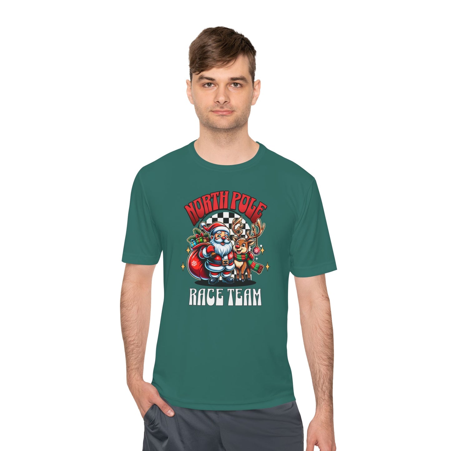 North Pole Race Team - Unisex Moisture Wicking Tee