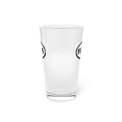 140.6 Distance Triathlon - Pint Glass, 16oz - Forward Gear Athletics