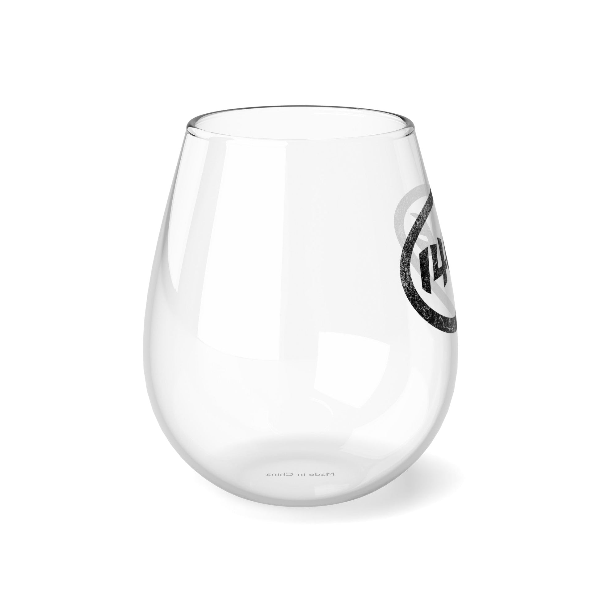 140.6 Distance Triatlon - Stemless Wine Glass, 11.75oz - Forward Gear Athletics